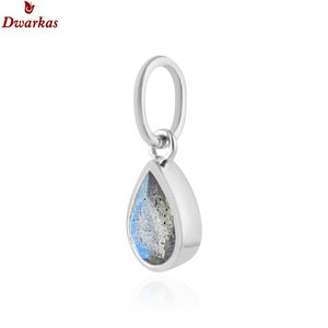 925 Sterling Silver Fine Pendentifs Charmes Naturel Labradorite Gemstone Collier Fantaisie Style Party Wear Mode Charme Pendentifs - Product Image 2