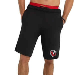 Wholesale Custom Logo 100% Cotton Summer Shorts Solid Pattern Track Workout <b>Printed</b> Casual Man Short Painted Made Pakistan - Product Image 4