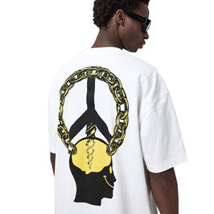 Camiseta Personalizada para Hombre, 100% Algodón Grueso, 280/300 GSM, Corte Regular, Transpirable, Anti-Pilling, con Relieve - Product Image 6