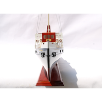 MODÈLE DE BATEAUX EN BOIS OOSTERSCHELDE/MODÈLE DE REMORQUEURS PAYS-BAS/ARTISANAT MAIN POUR LA DÉCORATION