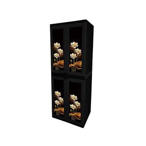 Plástico de calidad superior Almirah Precio barato Hamko Plástico Almirah 4 puertas Precio barato Plástico Almirah de Bangladesh - Product Image 5