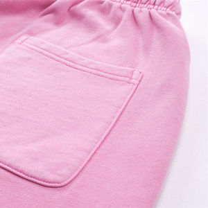 Alta calidad Casual Sweat Heavyweight Fleece Custom Streetwear Algodón reflectante French Terry Ess Pantalones cortos para hombre - Product Image 5