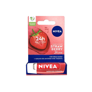 Bálsamo Labial Hidratante y Calmante Nivea Strawberry Shine para Labios Suaves y Tersos - Product Image 3