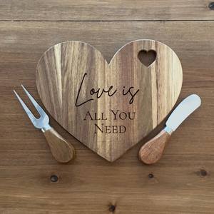 Wood Rectangle Chopping Board & 12mm Thick Serving Platter-Durable Dishwasher Safe - Product Image 2