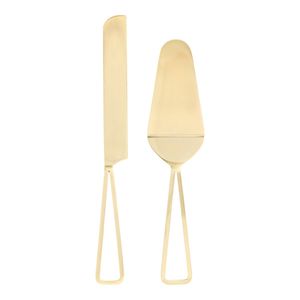 Premium Metal <b>Cake</b> Knife Set Stylish Modern Design Ideal For Anniversary Celebrations Kitchen And Event Decorations - Product Image 2