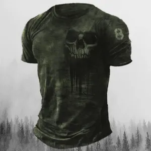 Camisetas personalizadas para hombre, venta al por mayor, de manga corta Camiseta holgada, ropa deportiva informal de calle, tejido de punto transpirable Premium - Product Image 4