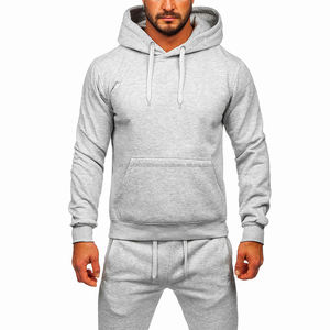 Ensemble de survêtement pour homme en coton 100% lourd, sweat-shirt ample et pantalon de survêtement avec design oversize à épaules tombantes pour l'hiver, ensembles élégants - Product Image 6