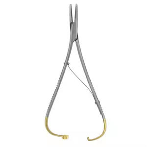 Portaagujas Mathieu TC de 140mm Instrumento quirúrgico Premium, agarre de precisión certificado CE para sutura y procedimientos precisos - Product Image 4