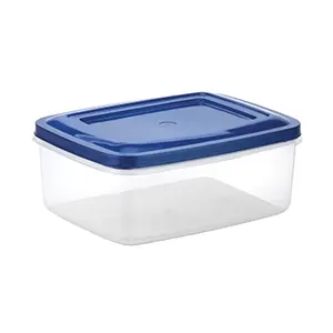 Food Grade Plastic Food Preservation Storage Containers Set Microwave Safe crisper rectangular box- 3125ml