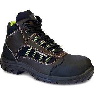 Bottes de sécurité Danube S3 SRC EN20345 Noir/Marron Taille 40 Cuir/Textile Doublure Fitness Sécurité - Product Image 2