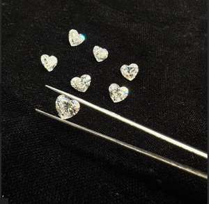 Lujo 1,51 Ct E Color Corazón Corte brillante Diamante natural GIA Certificado Excelente brillo Ideal para anillos de compromiso GANARETE - Product Image 5