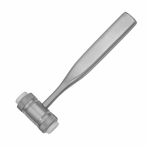 Maillet Mead avec 2 revêtements en plastique 20cm Instruments d'implant osseux de levage de chirurgie plastique Maillet Mead Instruments d'os dur - Product Image 4