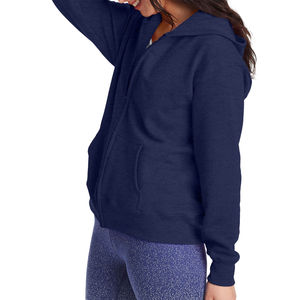 Women Casual Clothing Fashion Long Sleeve Zipper Hoodies With Hooded Professional Manufacture Women's <b>Zip</b> <b>Up</b> <b>Hoodie</b> - Product Image 3