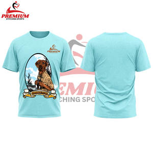 T-shirt de haute qualité pour hommes T-shirt en coton et polyester T-shirt avec logo imprimé personnalisé pour hommes vente en gros - Product Image 5