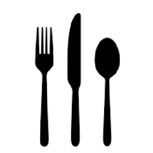 Ensembles de couverts en acier inoxydable à poignée rectangulaire noire mate en métal de style moderne de qualité supérieure pour le mariage - Product Image 5