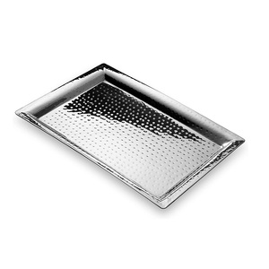 Fournisseur de plateaux de service en métal Plateau de qualité supérieure fait à la main Plateau de service en métal design classique et élégant en gros - Product Image 3