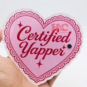Nuevo Soporte de Pestañas Acrílico Rosa en Forma de Corazón, Ecológico y Duradero, con Logotipo Personalizado, Herramienta de Belleza Sólida, Soporte para Pinzas, Baldosas en Forma de Corazón - Product Image 5