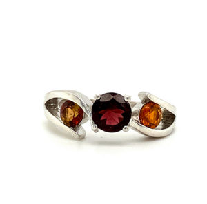 Personnalisable. Bague fine en argent sterling 925 pierres précieuses colorées multi-tourmaline promesse naturelle pour cadeau de bijoux de mariage pour - Product Image 1