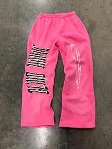 Alta calidad 100% tela de hilo de algodón personalizado logotipo bordado pulóver Sudadera con capucha y pantalones de chándal conjunto pesado 500gsm conjunto en blanco hombres - Product Image 4