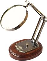 Modern Brass Screen Magnifier Barraud & Sons London 10x Lens Diameter Customized Color Desktop Accessory