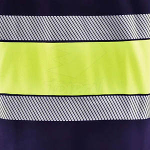 2025 Diseño personalizado Camisas de trabajo de construcción de alta calidad Último diseño con alta visibilidad y características transpirables - Product Image 6