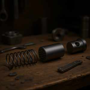 Accessoires et pièces pour outils pneumatiques Hazet, ensemble de porte-aiguilles pour marteau à burin - Product Image 3