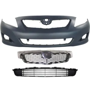 Wholesale Custom Compatible with 2009-2010 Toyota Corolla Car Body Kit Grille Front Bumper Cover Kit