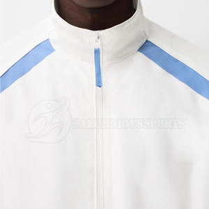 Chaqueta deportiva para hombre con estampado de logotipo personalizado de alta calidad, cuello levantado, talla grande de invierno, secado rápido, transpirable, precio bajo - Product Image 4