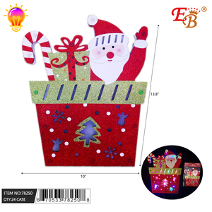 24 pezzi/CS lanterna di lampada a vento in plastica impermeabile per decorazioni regalo per feste DC/batteria IP44 - Product Image 1