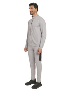 Ensemble de survêtements pour hommes de haute qualité respirant léger confortable et élégant tissu Jacquard OEM logo personnalisé survêtement pour hommes - Product Image 4