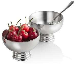 Tazón de helado de diseñador Fiesta transparente Tazón de helado Diseñador Acero inoxidable - Product Image 4