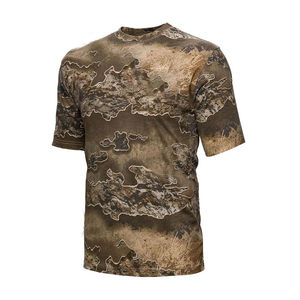 T-shirt de chasse en plein air de nouvelle conception fabriqué directement, motif uni, imperméable, respirant, vente de chemises de chasse en coton pour l'extérieur - Product Image 3