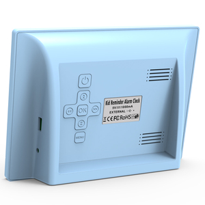 Temps d'affichage de texte <span class=keywords><strong>color</strong></span>é de LED avec 17 voix le rappel quotidien de tâches et le réveil numérique d'enfant de luminosité réglable pour le bureau - Product Image 6