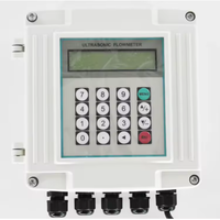 Compteur de débit d'eau numérique intelligent en acier inoxydable à ultrasons 4-20mA RS485 Modbus OEM personnalisable pour applications murales