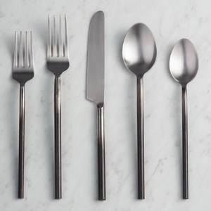 Juego de Cubiertos de acero inoxidable con diseños elegantes 2025 para boda, tenedor de comedor diario adecuado y cuchara de té, cubiertos para uso doméstico - Product Image 3