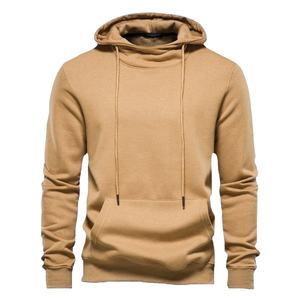 Hiver Spécial Dernière Mode Hommes Pull à Capuche Manches Longues Blanc Décontracté Vente en Gros 100% Coton Pas Cher Prix Conception Personnalisée - Product Image 1