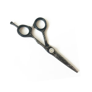 Ciseaux de coupe de cheveux de la meilleure qualité Ciseaux de coupe de cheveux extra pointus en acier inoxydable avec repose-doigt réglable - Product Image 4