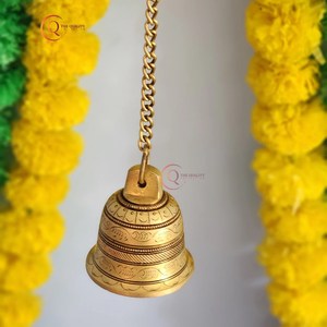 Campanas de Navidad de Metal antiguo campanas colgantes de Metal Vintage rústico para puerta de pared vestíbulo de jardín en la decoración del Hotel del hogar en los más vendidos - Product Image 3