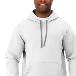 Venta al por mayor 100% algodón hombres pulóver sudaderas con capucha logotipo personalizado bordado sólido térmico polar invierno con capucha estilo OEM servicio - Product Image 6