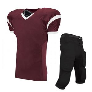 Uniforme de fútbol americano hecho a medida Uniforme de fútbol americano de poliéster 100% de alta calidad a la venta - Product Image 4