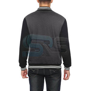 Chaqueta de invierno Letterman de último diseño para hombre, chaqueta de invierno con logotipo de ajuste cómodo de manga larga de tela de lana de algodón de alta calidad - Product Image 5
