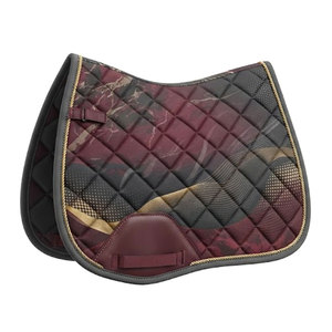 Tapis de selle de dressage légers et personnalisables de qualité supérieure, anatomiques, matelassés, anti-humidité, équipement d'équitation - Product Image 1