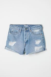 Vente en gros de shorts décontractés en denim de coton pour femmes Service OEM à bas prix 2023 - Product Image 3