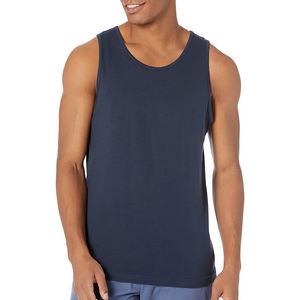 High quality Popular Wholesale Stringer Vest <b>Singlet</b> Sleeveless Gym Tank Top <b>Men</b> With Professional Manufacturer Tank tops OEM - Product Image 4
