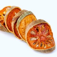 100% Natuurlijk Biologisch Gedehydrateerd Baelfruit Van Sri Lanka Gedroogde Voedsel-En Drankingrediënten In Bulk Verpakte Beli-Plakjes
