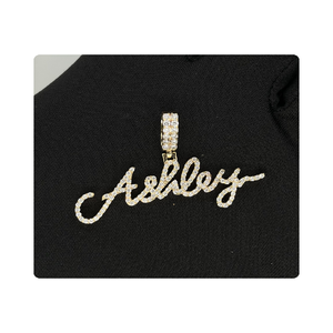 Pendentif en diamant naturel de qualité supérieure fabriqué en or 10kt avec E-f Vs bijoux fins pour femmes de qualité disponibles à la vente - Product Image 2