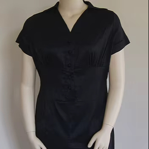 Ladies Fashion <b>Dress</b> Top With Printed - Product Image 3