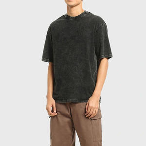 Camiseta de Manga Corta para Hombre, 100% Algodón, Corte Holgado, con Estampado Digital Personalizado, Ecológica, Transpirable y de Secado Rápido - Product Image 1