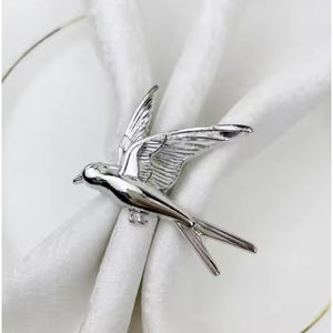 Attrayant tête de cheval noir porte-boucle de serviette en métal réglage de Table à manger pour mariage et événement spécial rond de serviette décoratif - Product Image 4