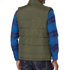 Chaleco acolchado para hombre con diseño personalizado, ropa informal transpirable, chaleco acolchado sin mangas para hombre - Product Image 2